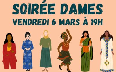 Soirée Dames 6 mars à 19h